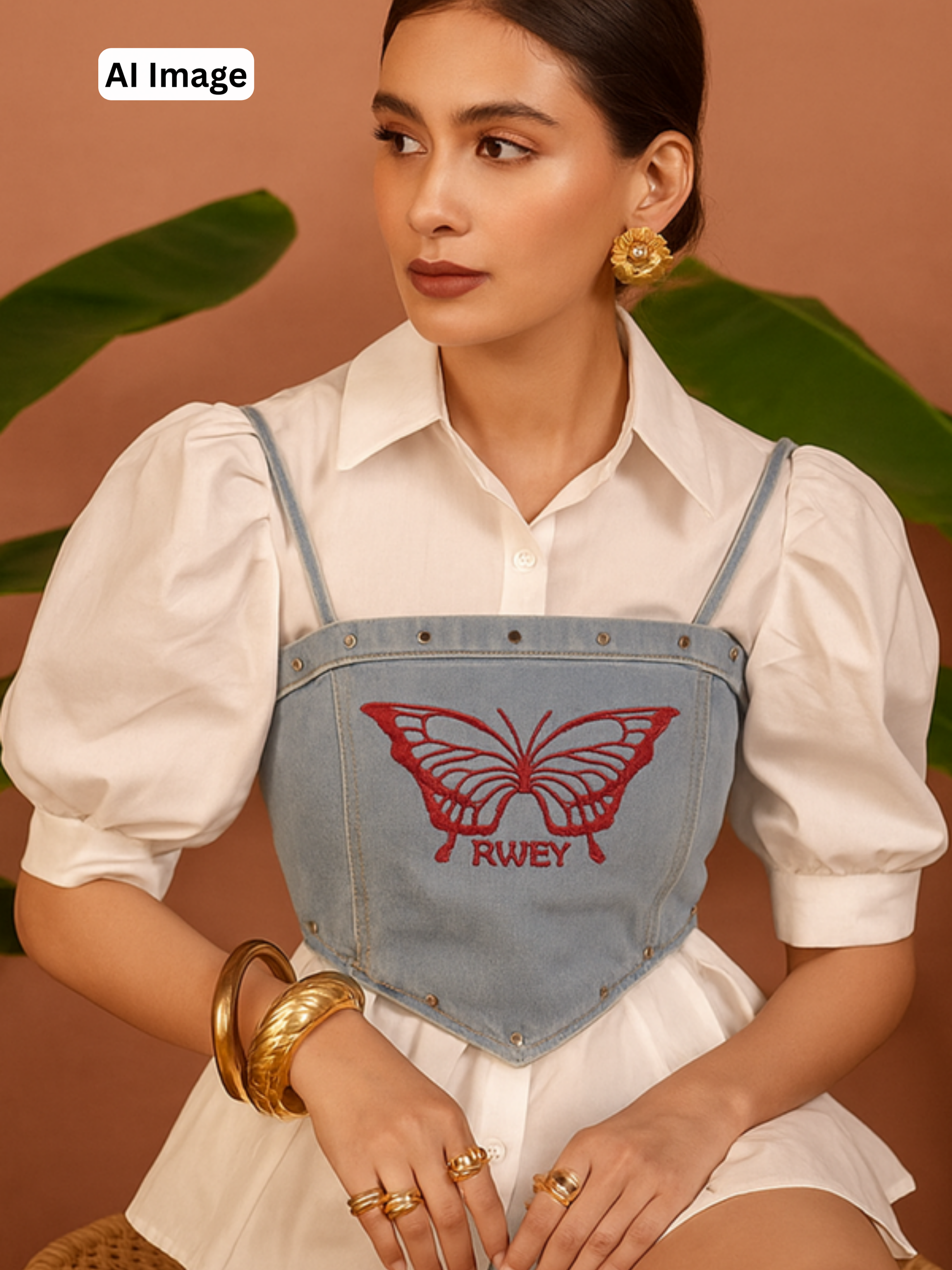 Dienam Short Frok Top