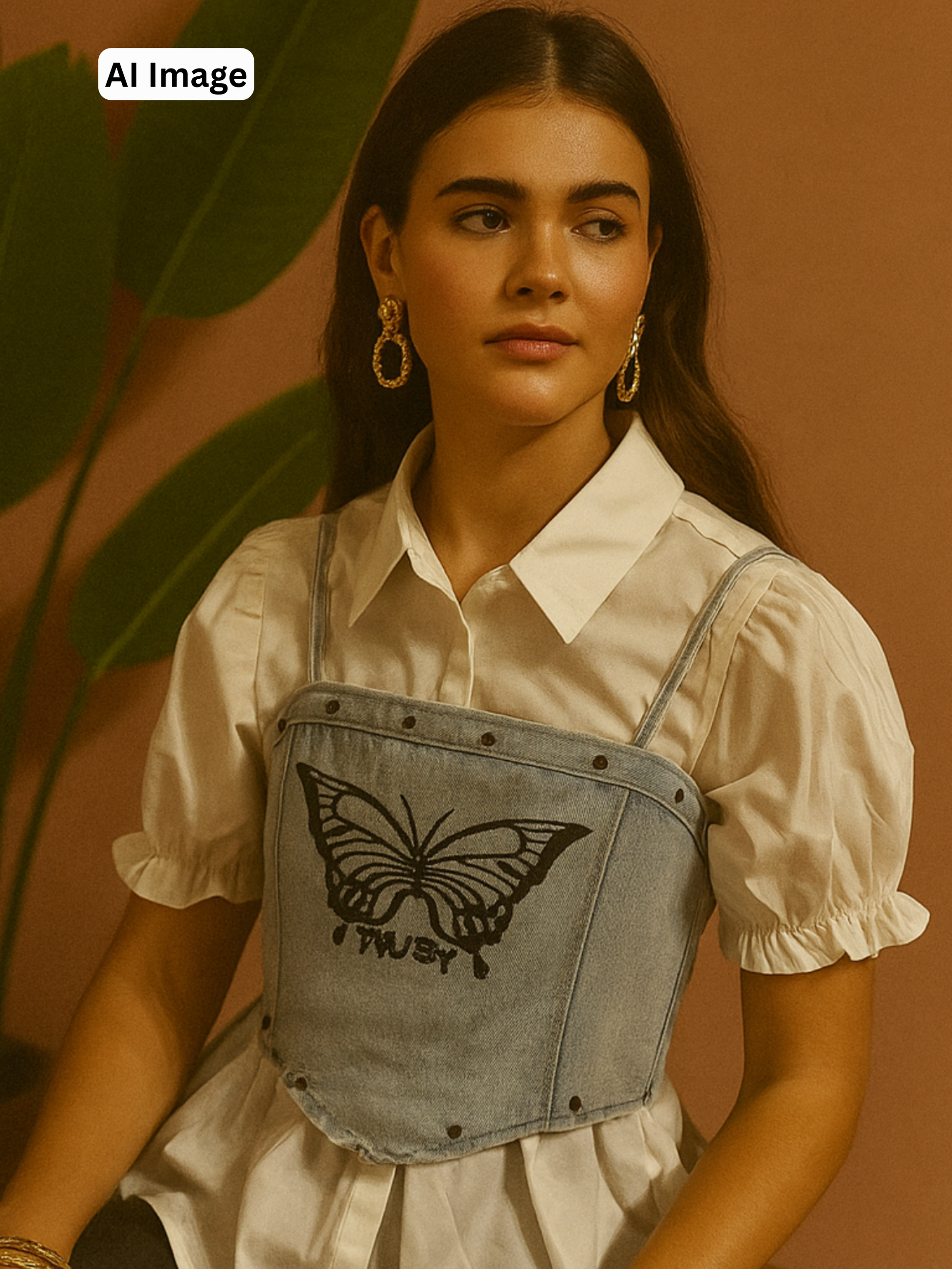 Dienam Short Frok Top