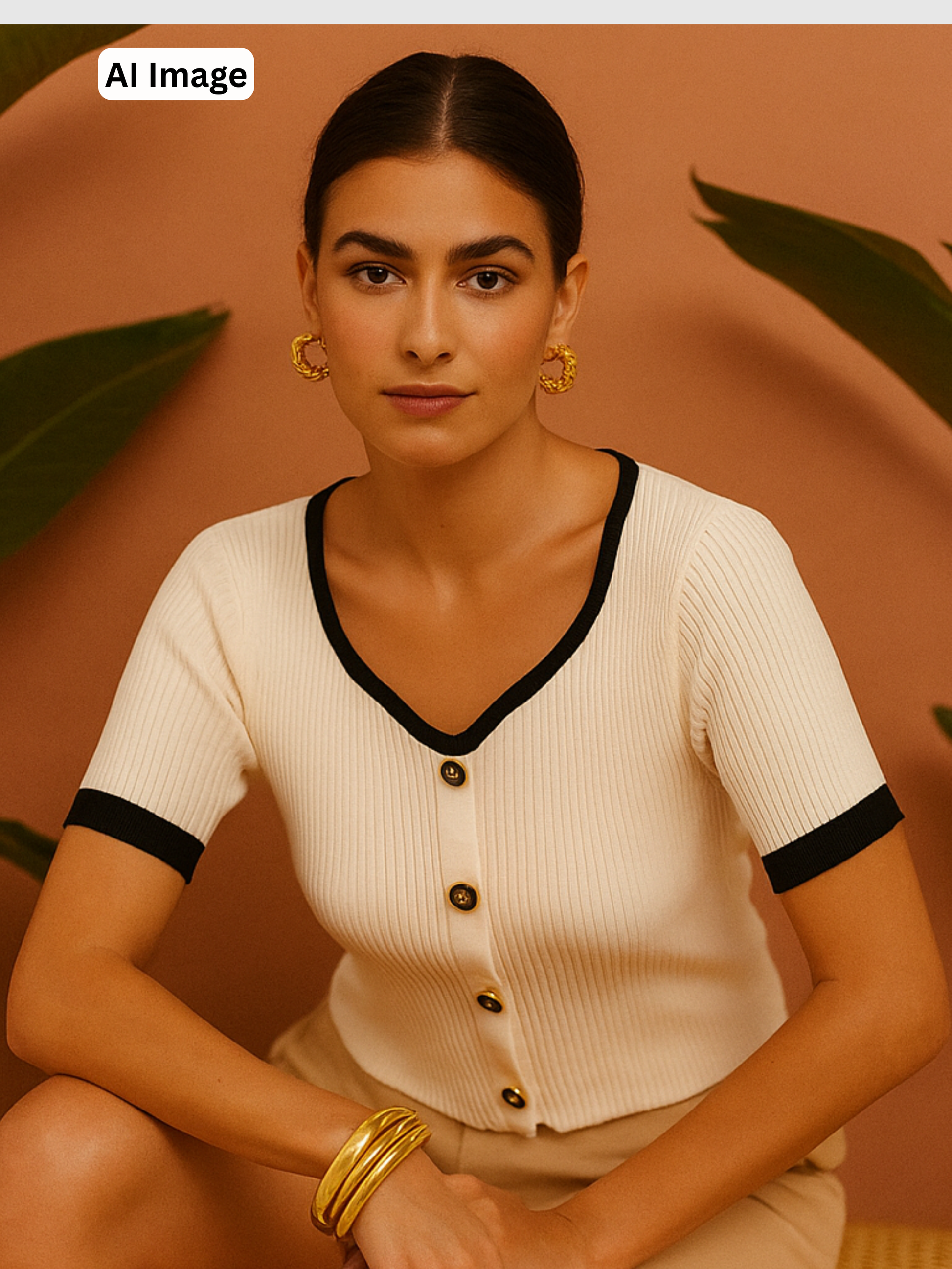 knitting Short Top