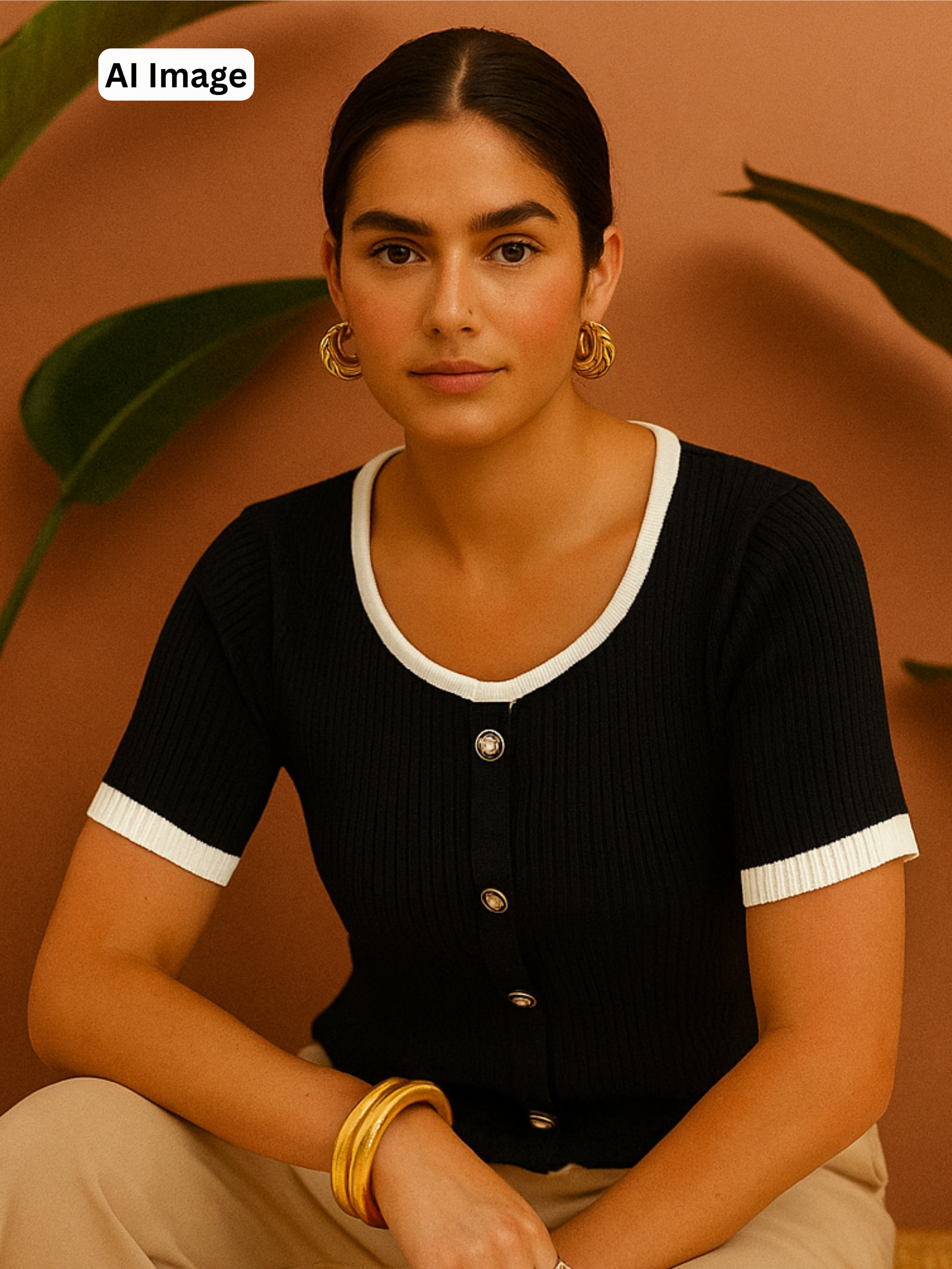 knitting Short Top