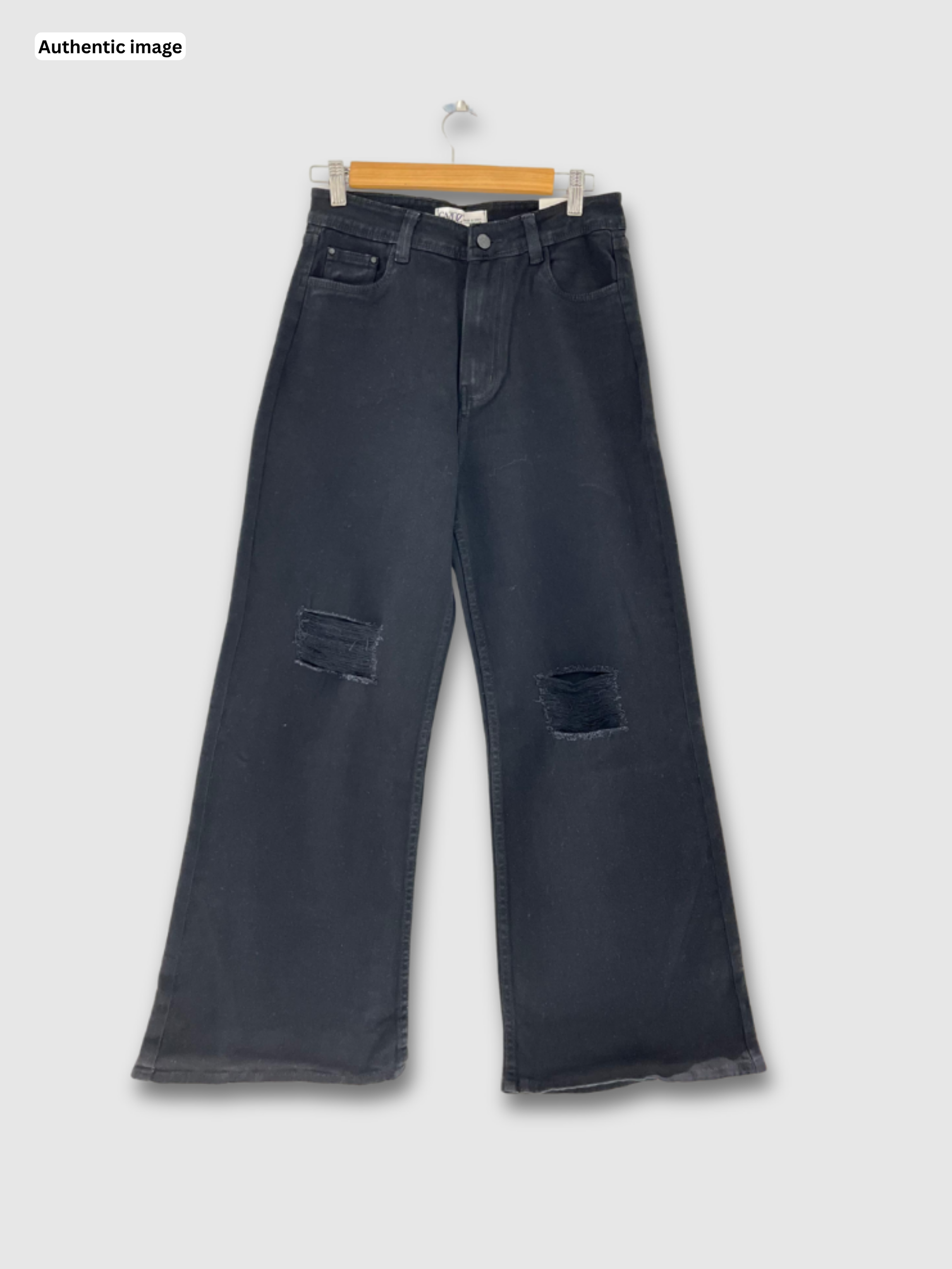 Rugged Wide Leg Jeans for Women