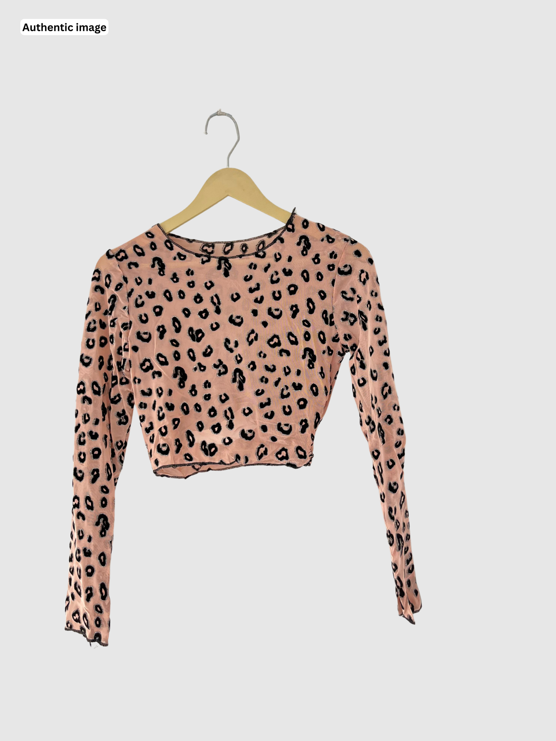 Trendy Mesh Crop Top for Women – Stylish Party & Casual Wear