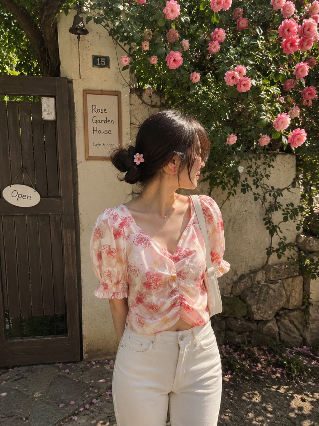 Leela store Flower print top.