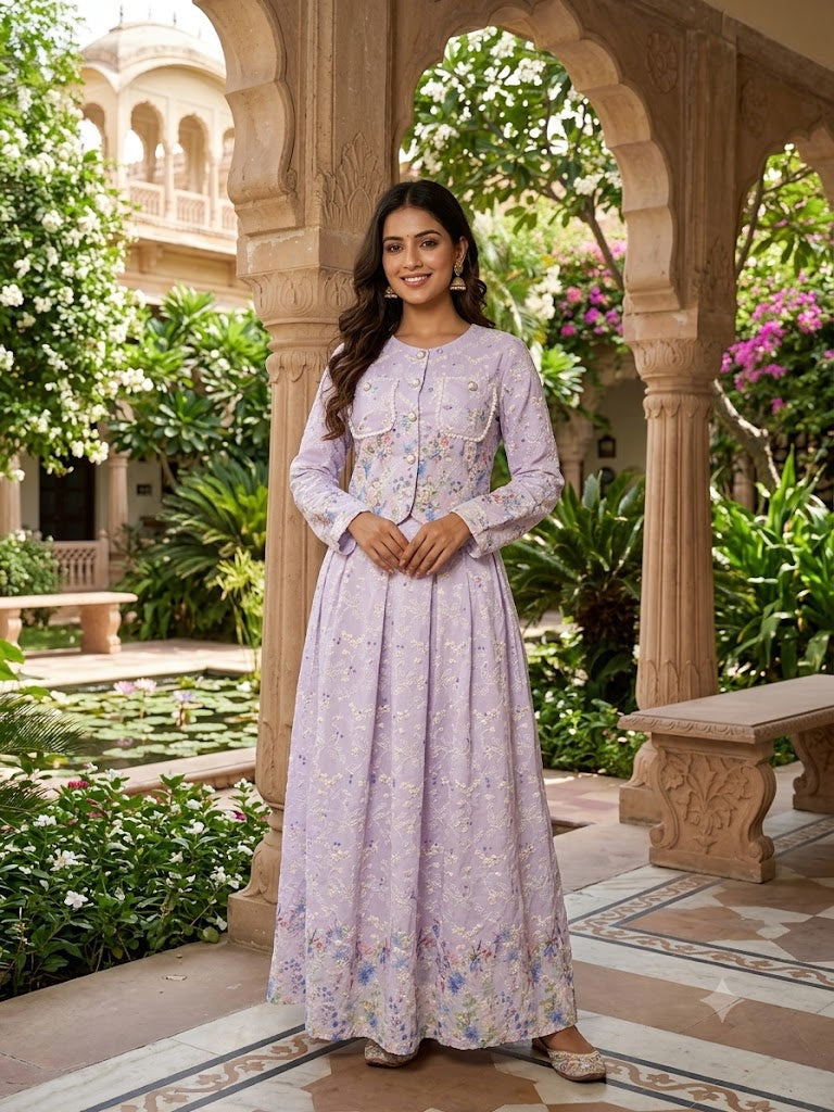 Women’s Flared Anarkali Kurta / Anarkali Dress