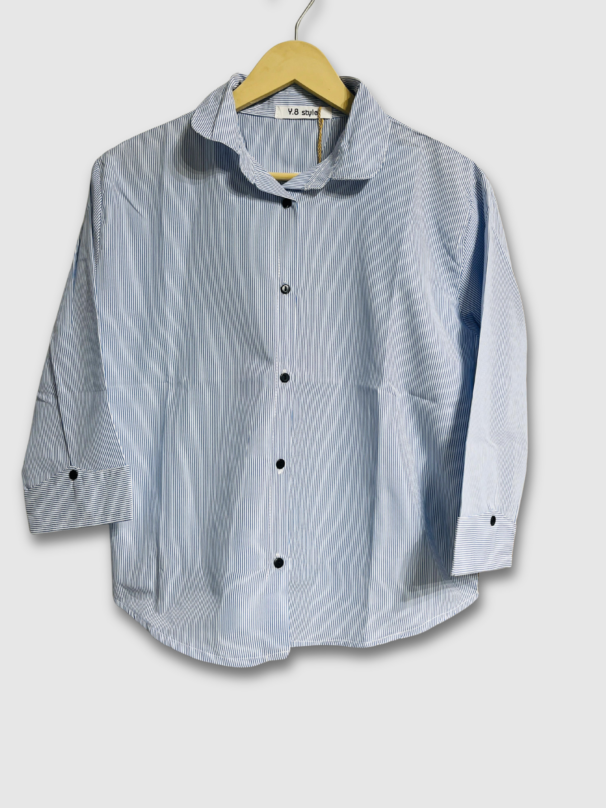 Striped Cotton Shirt for Women