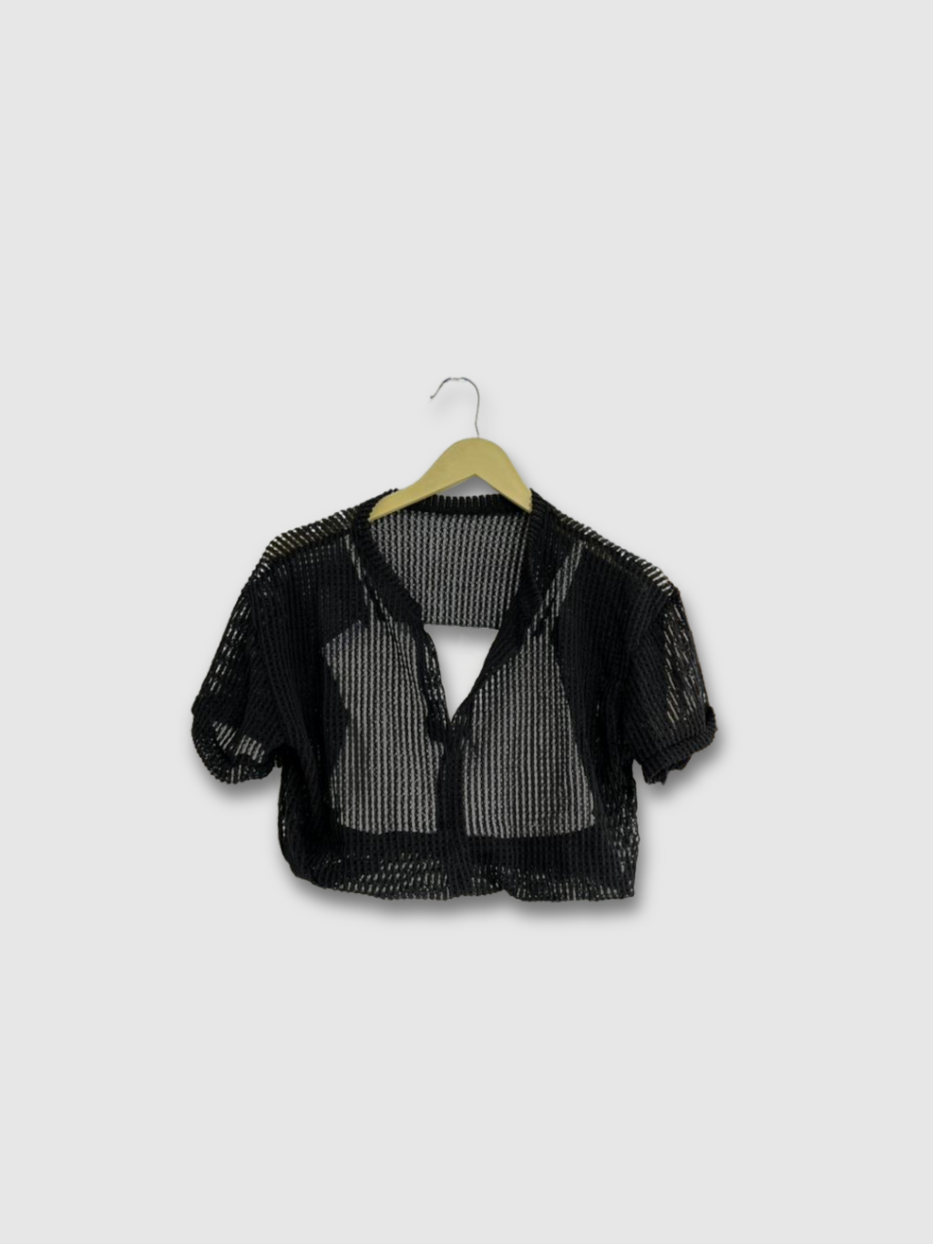 Trendy Netting Crop Top for Women – Free Size | LeelaStore