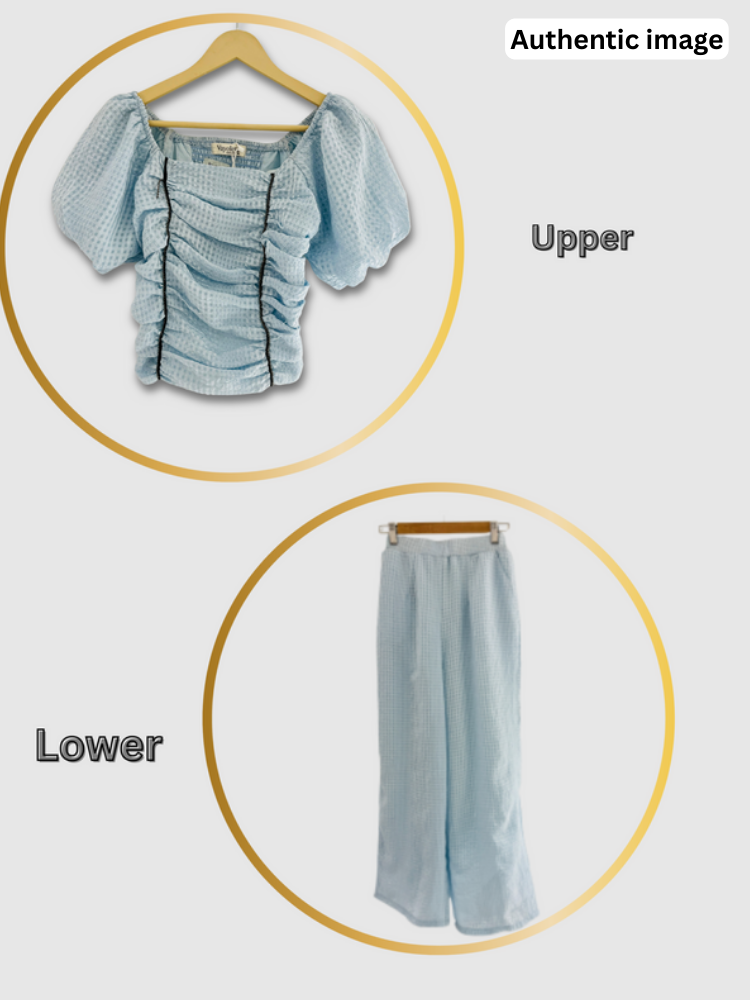 Party Wear Crop Co-ord Set