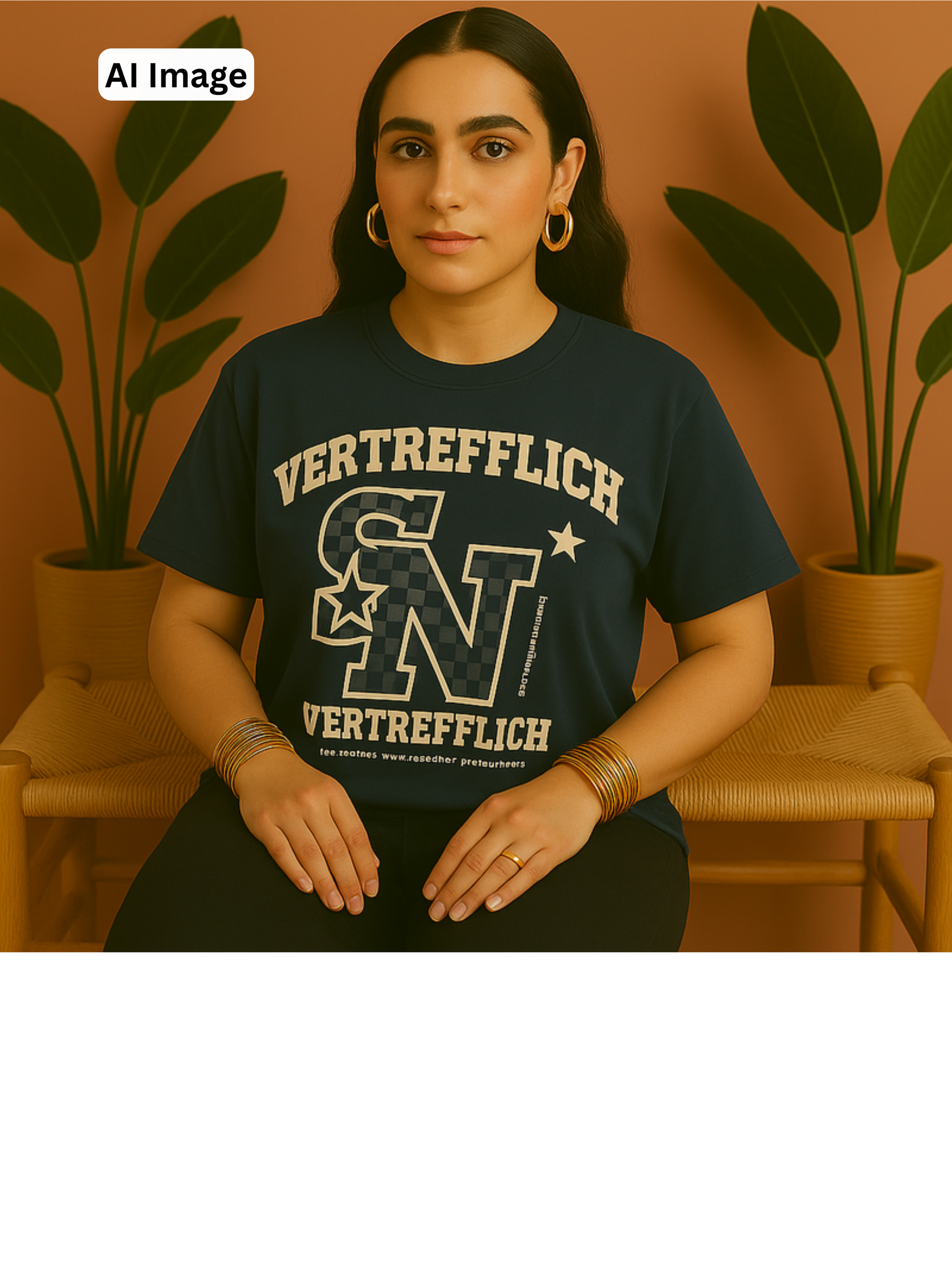 Printed Long Tshirt