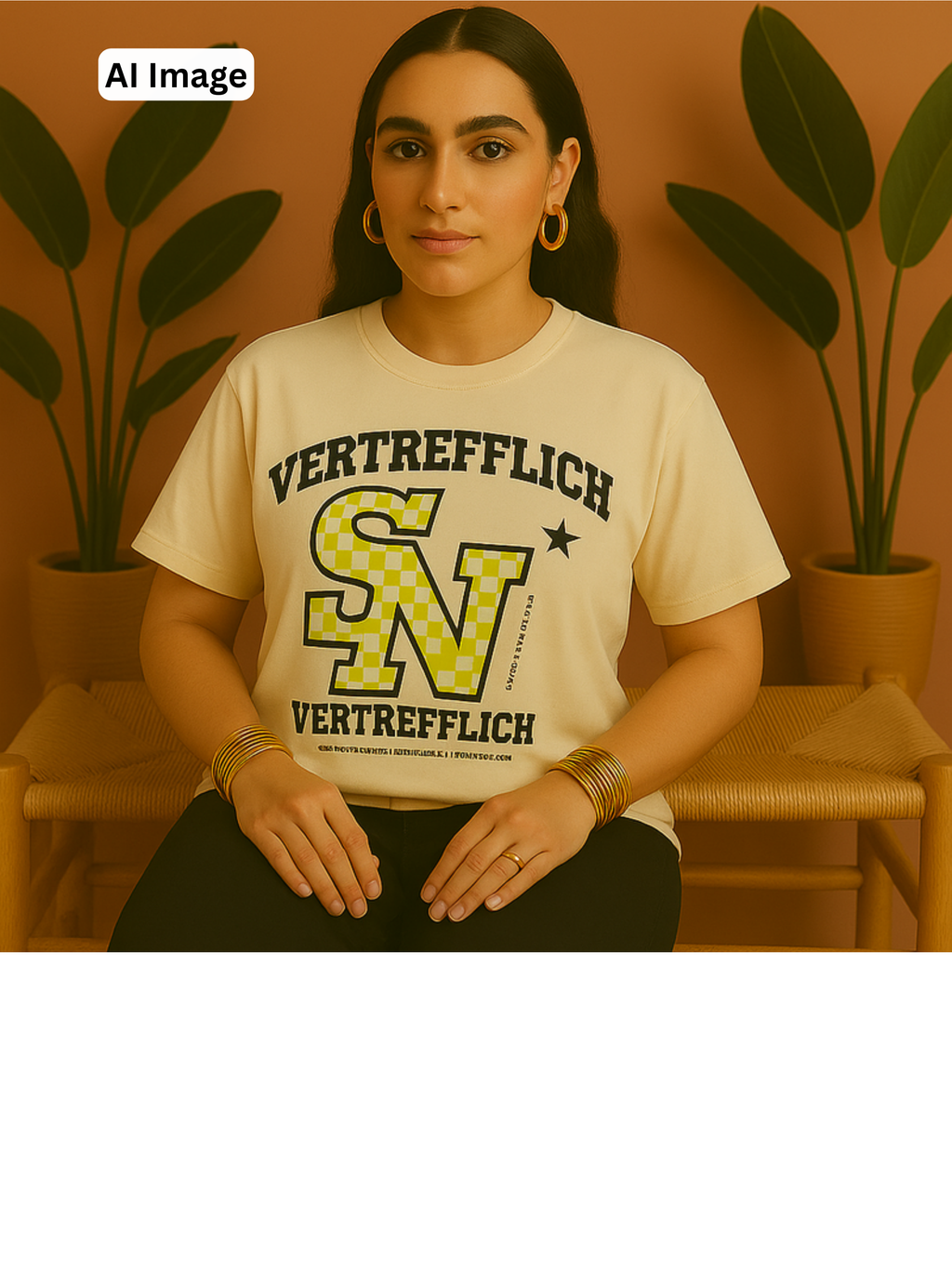 Printed Long Tshirt