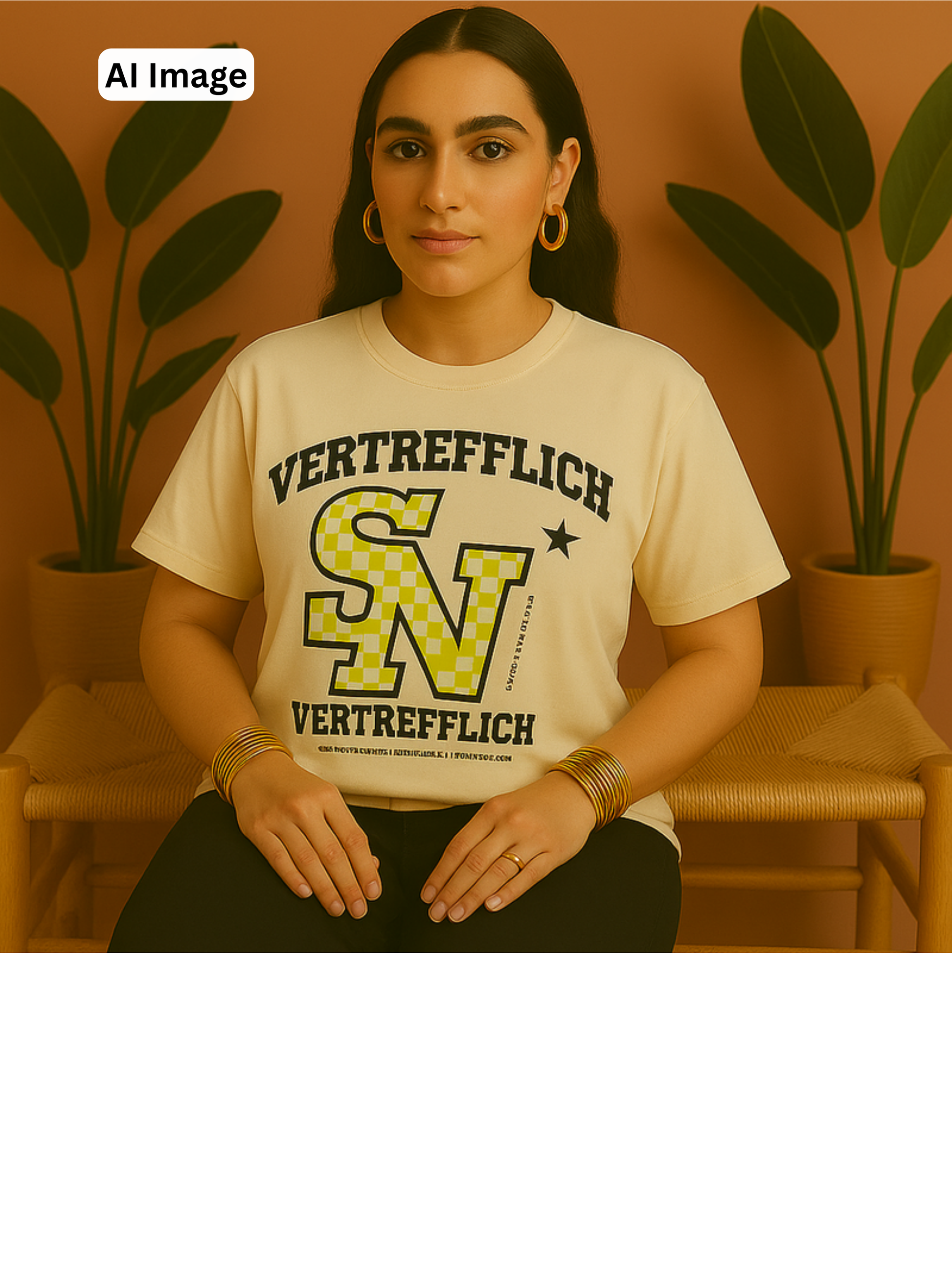Printed Long Tshirt