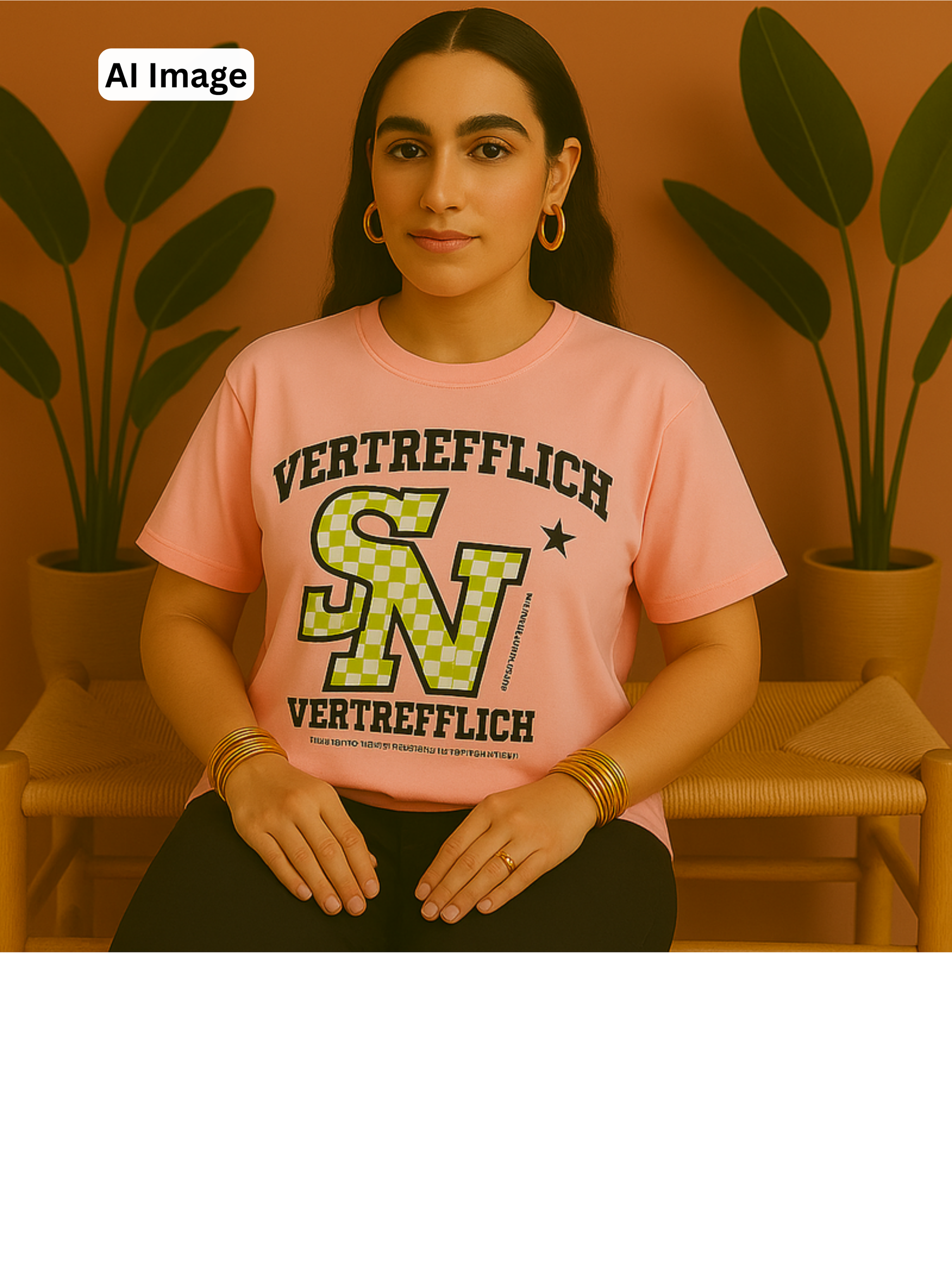Printed Long Tshirt
