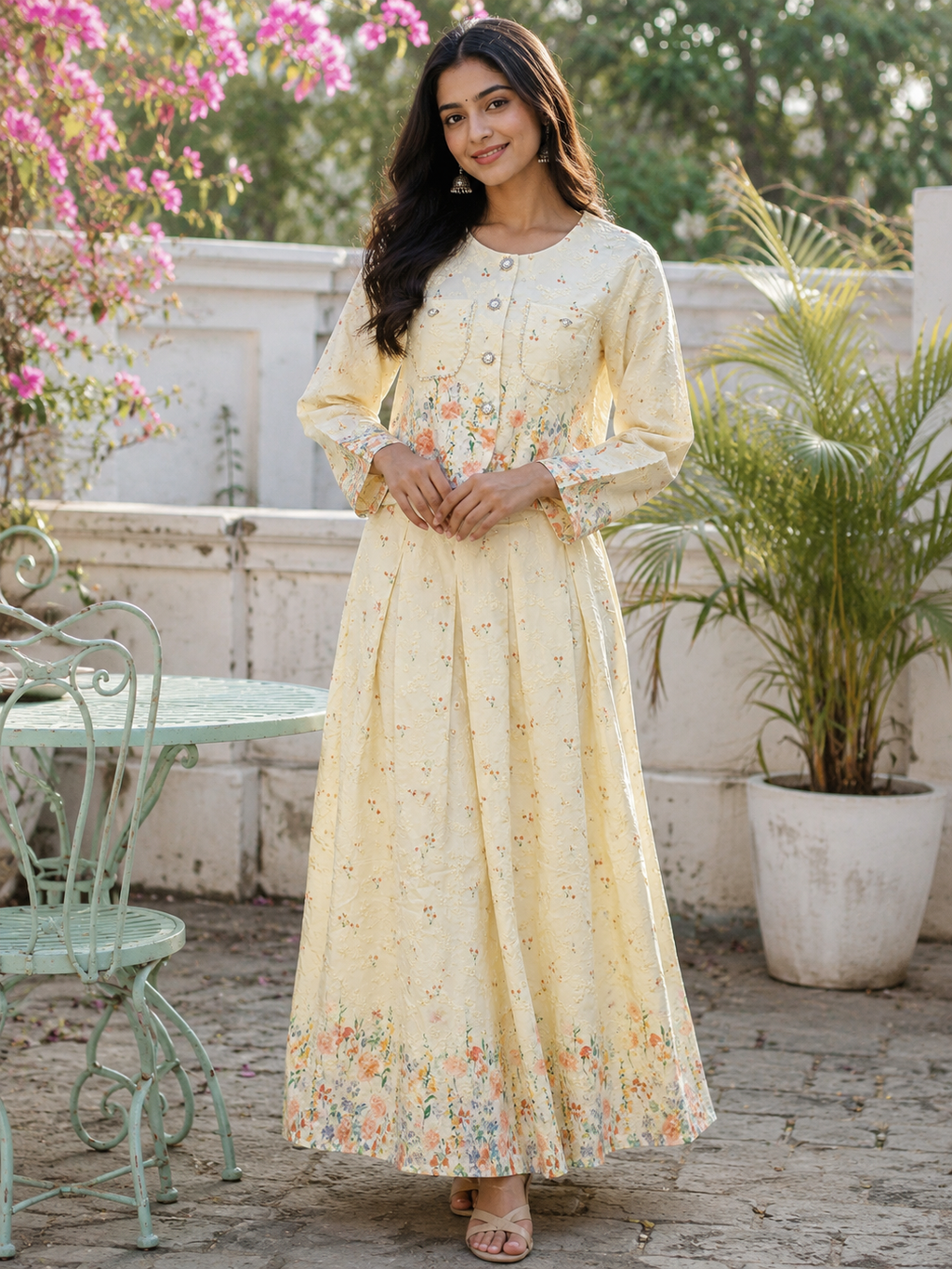 Women’s Flared Anarkali Kurta / Anarkali Dress