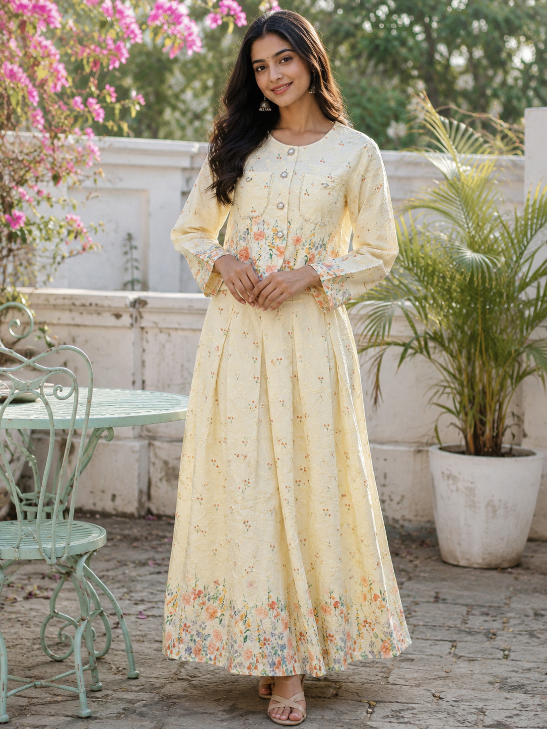 Women’s Flared Anarkali Kurta / Anarkali Dress