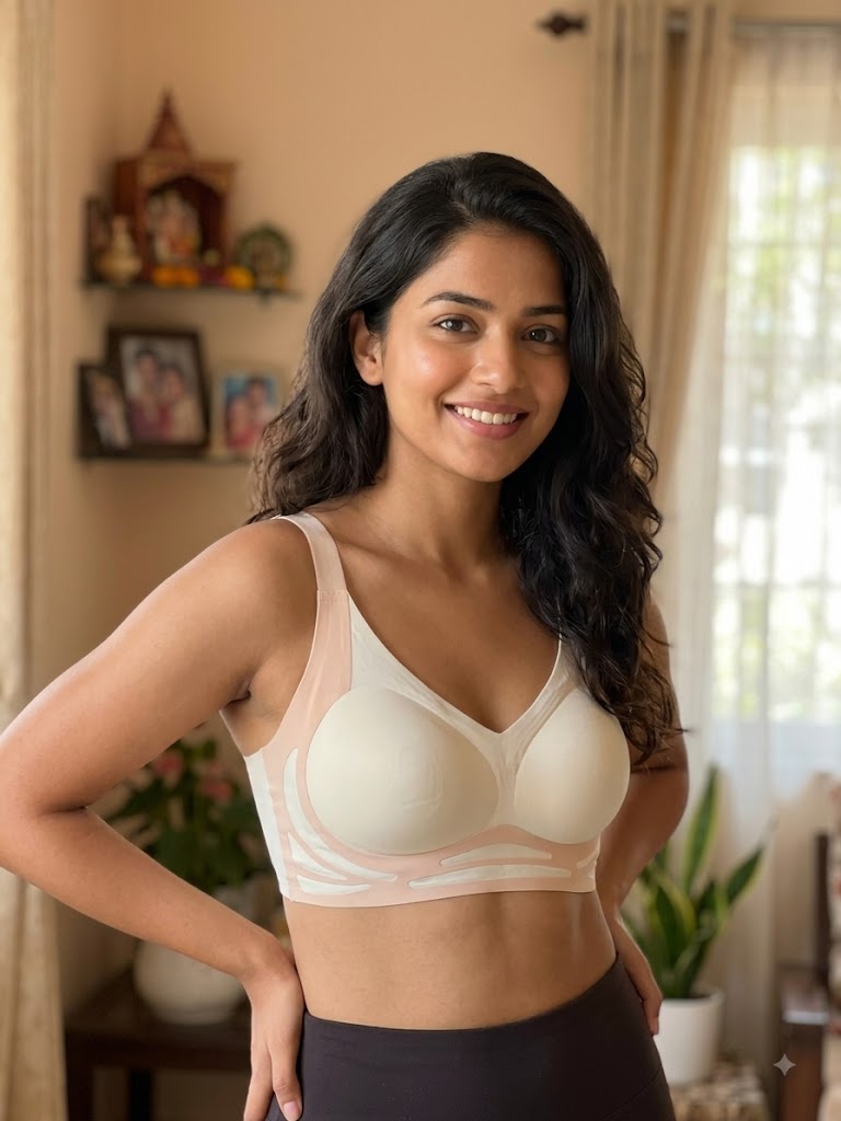 Seamless bra imported