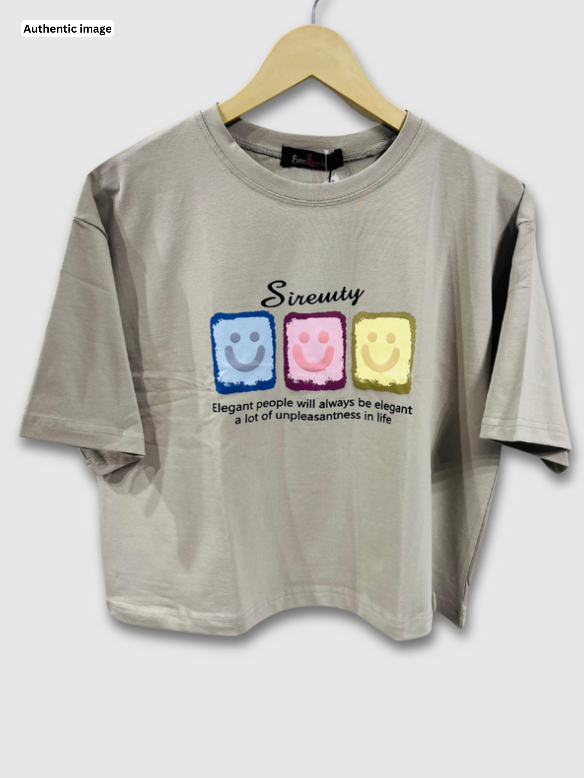 Crop Printed T-Shirt