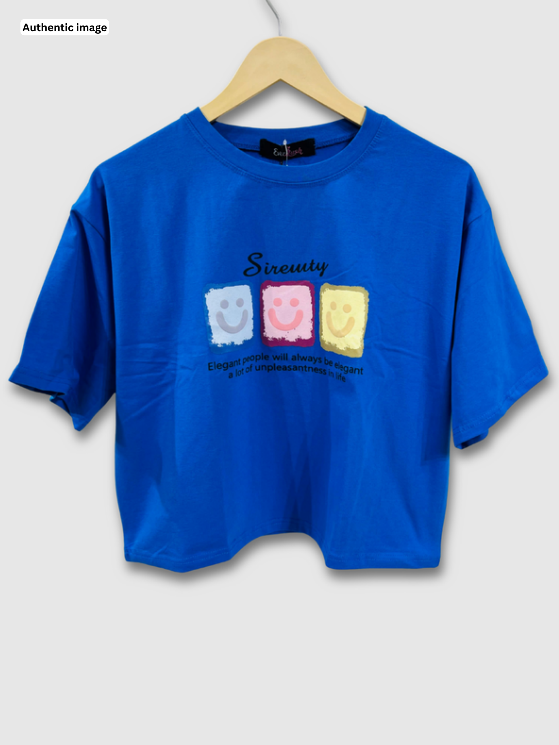 Crop Printed T-Shirt