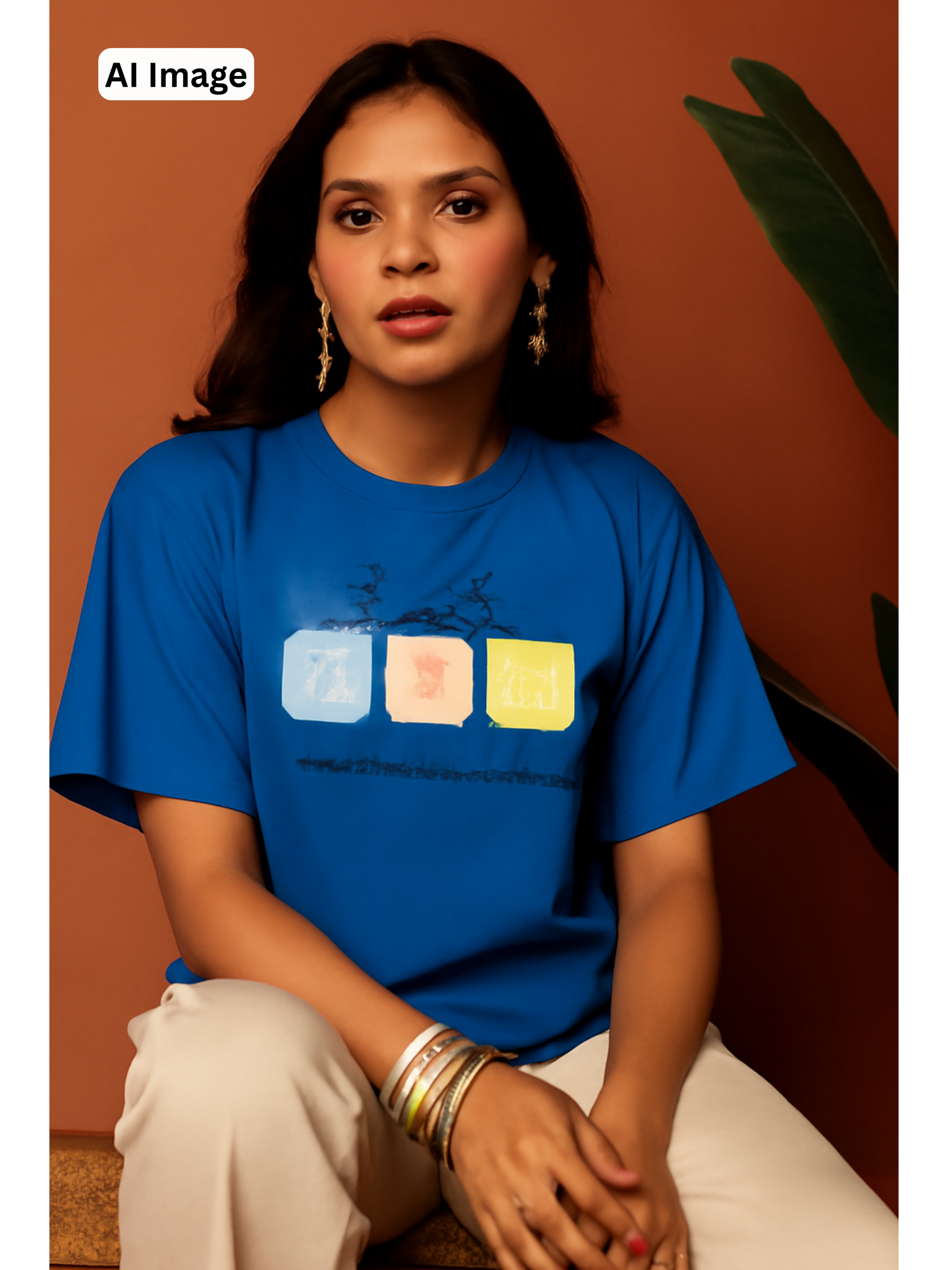 Crop Printed T-Shirt
