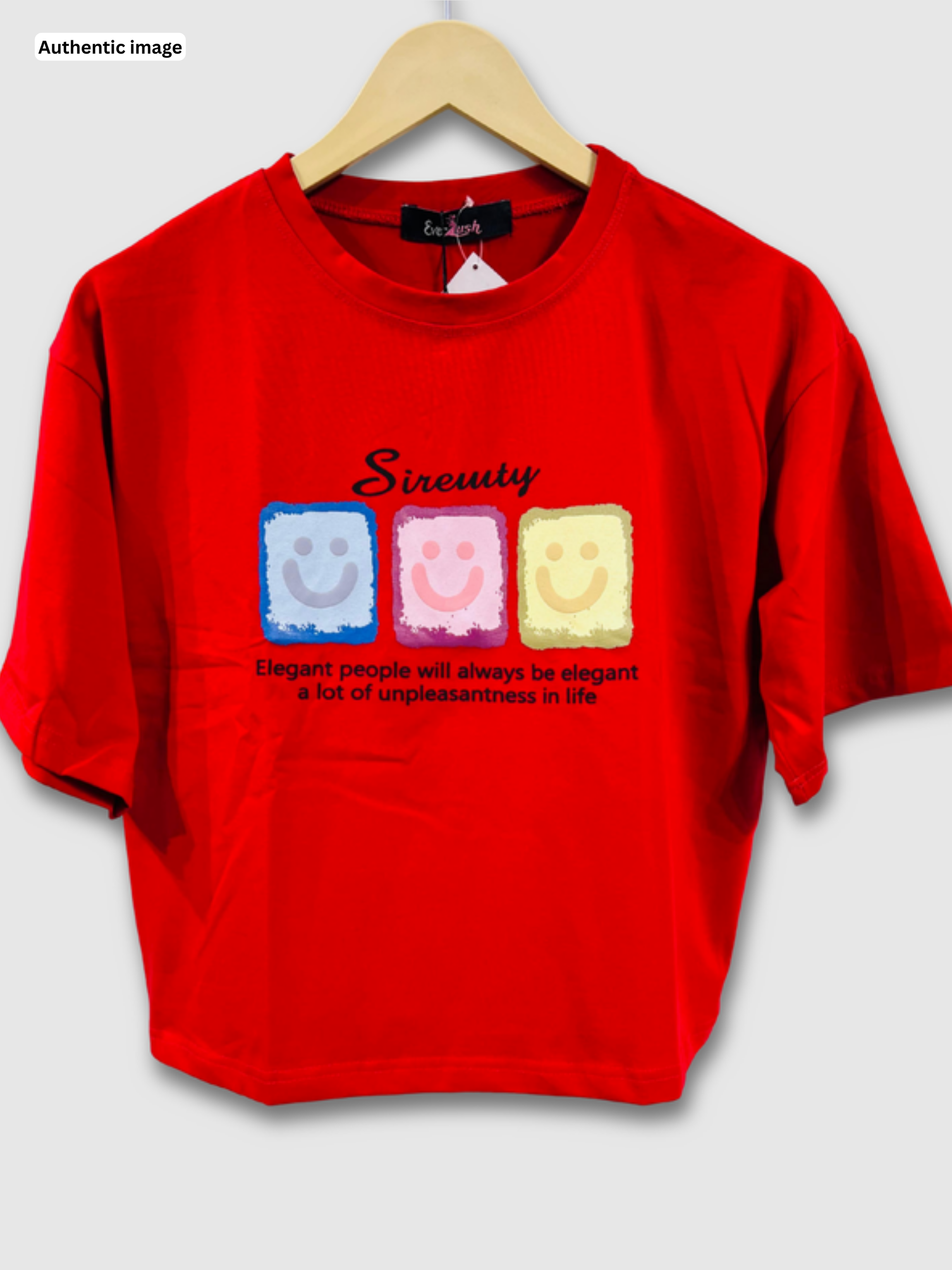 Crop Printed T-Shirt
