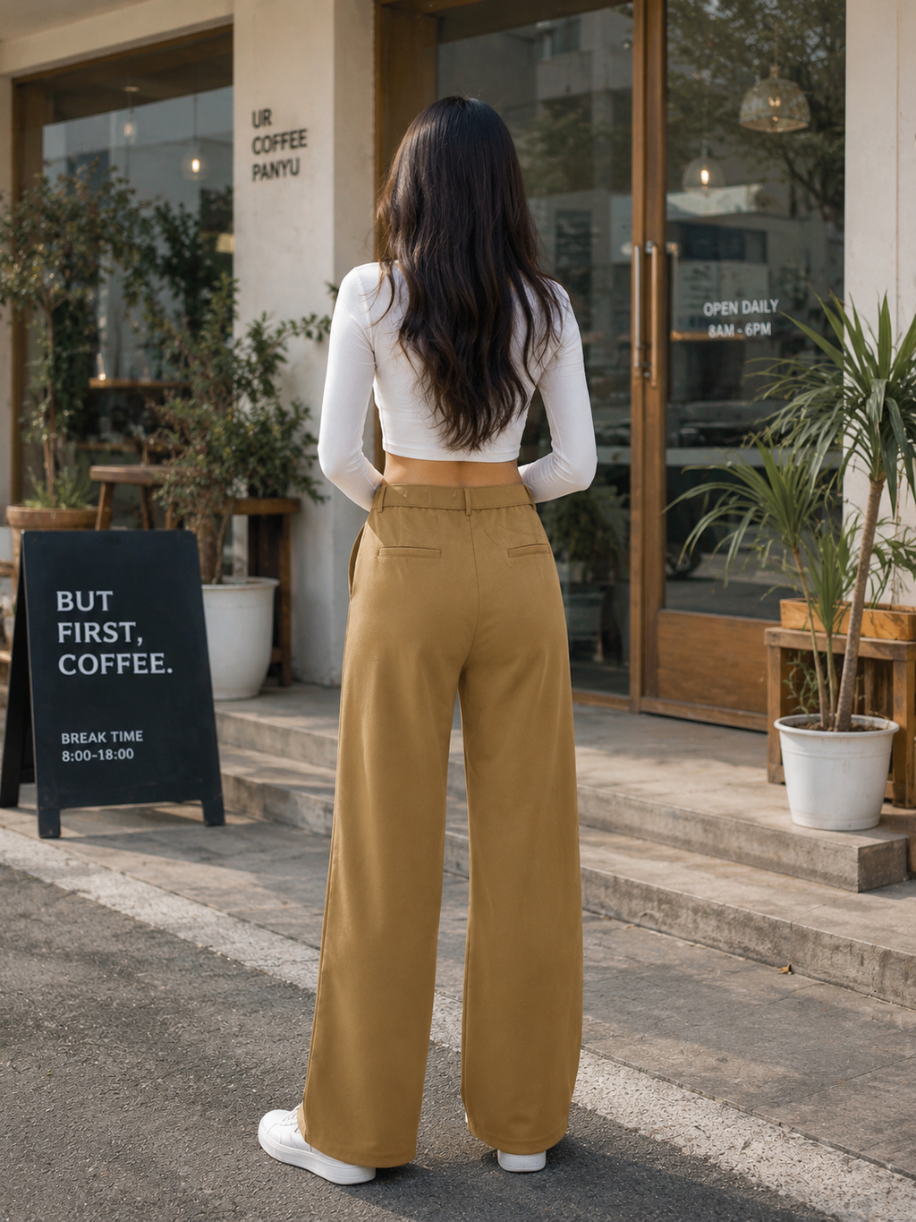 Women's Wide-Leg Trousers