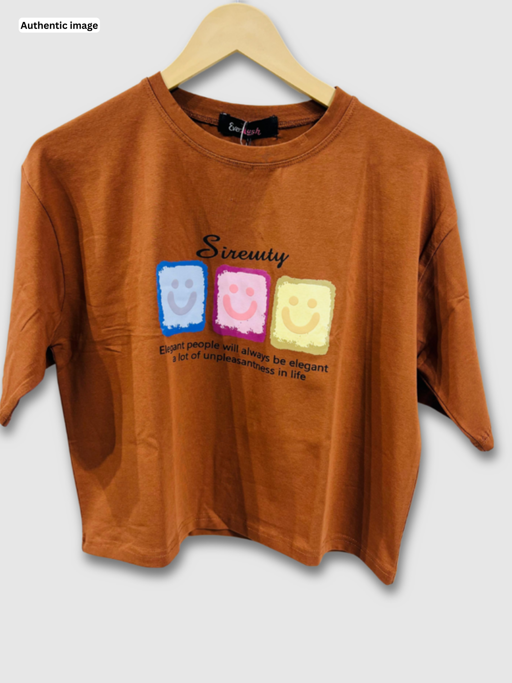 Crop Printed T-Shirt