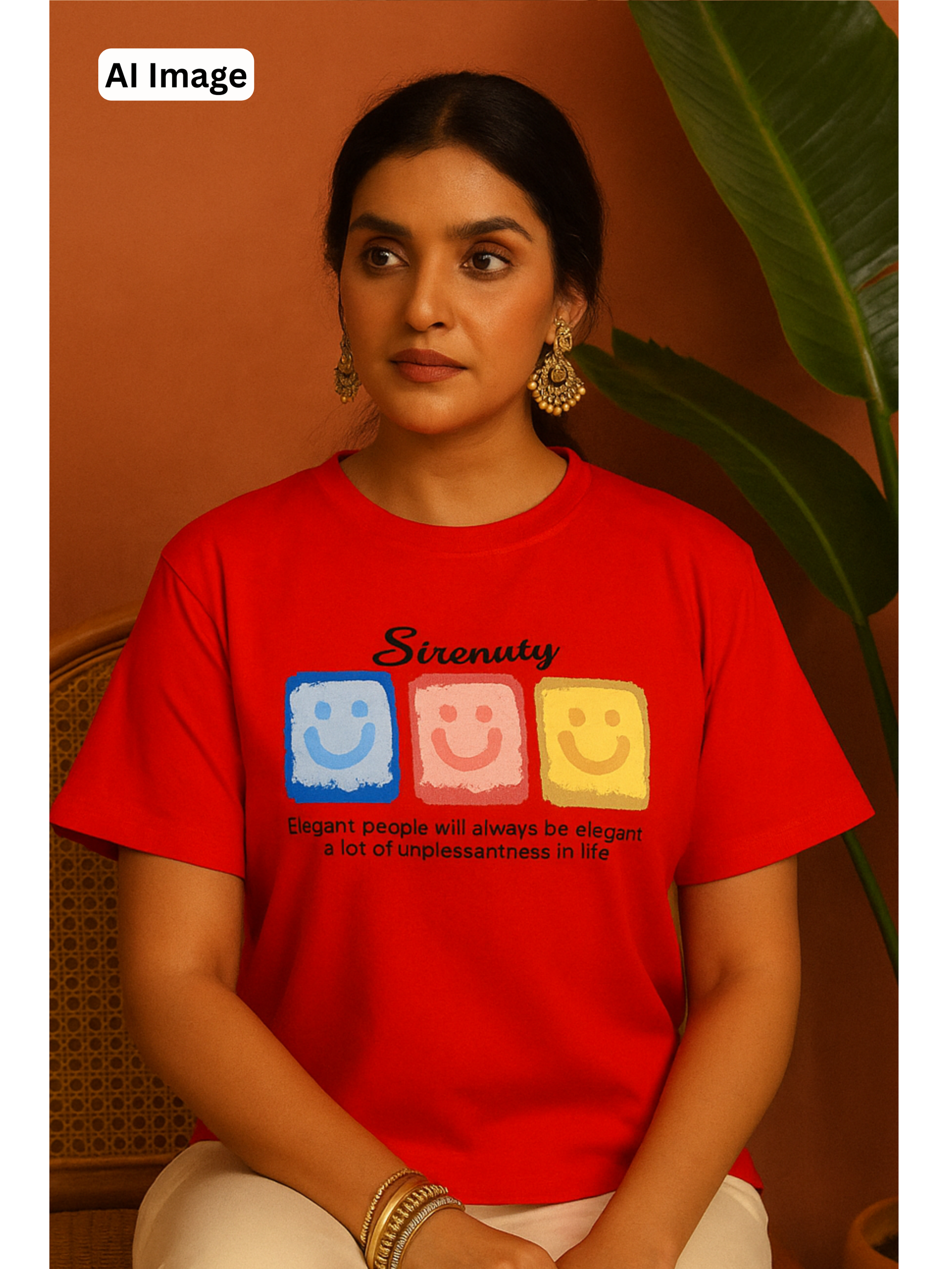 Crop Printed T-Shirt