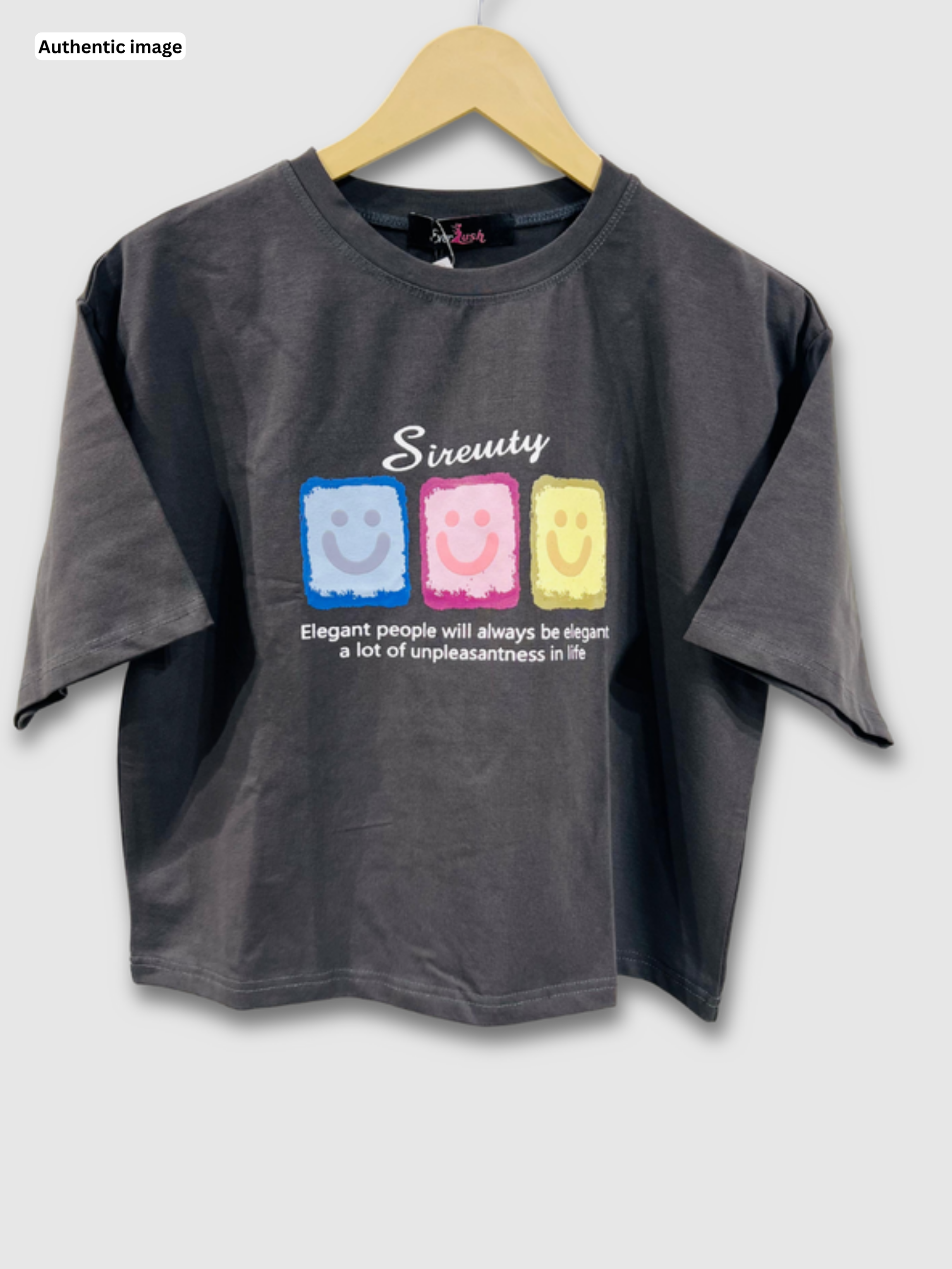 Crop Printed T-Shirt