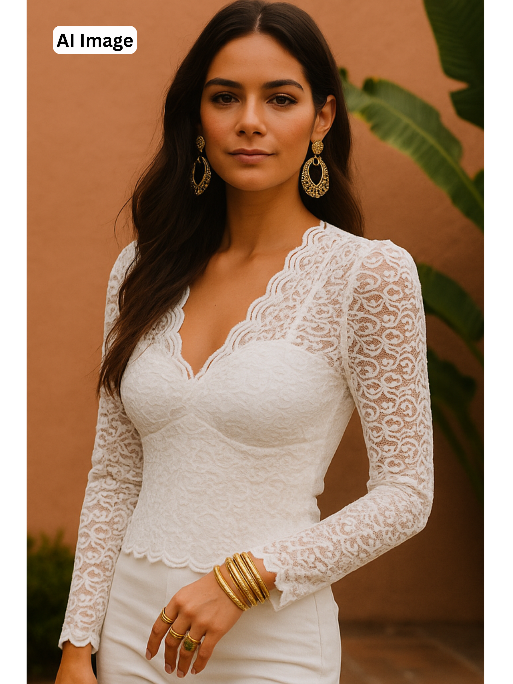V Neck Top