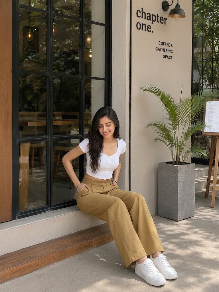 Women's Wide-Leg Trousers