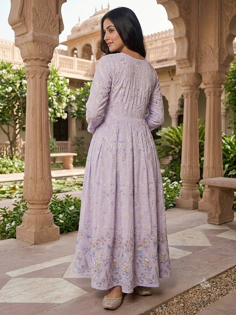 Women’s Flared Anarkali Kurta / Anarkali Dress