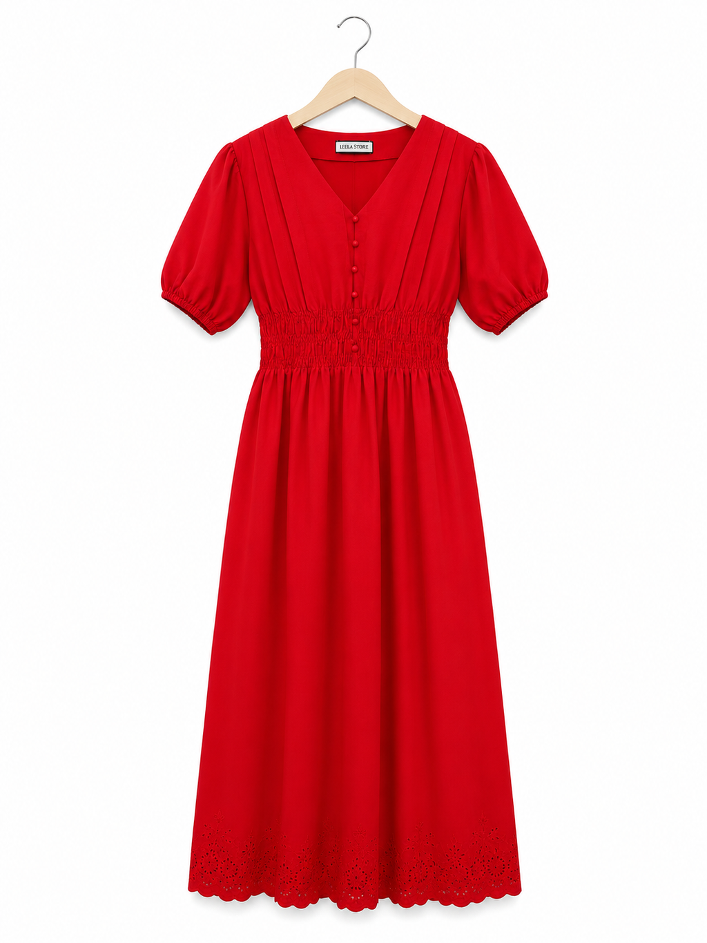 V Neck Long Lenth Dress