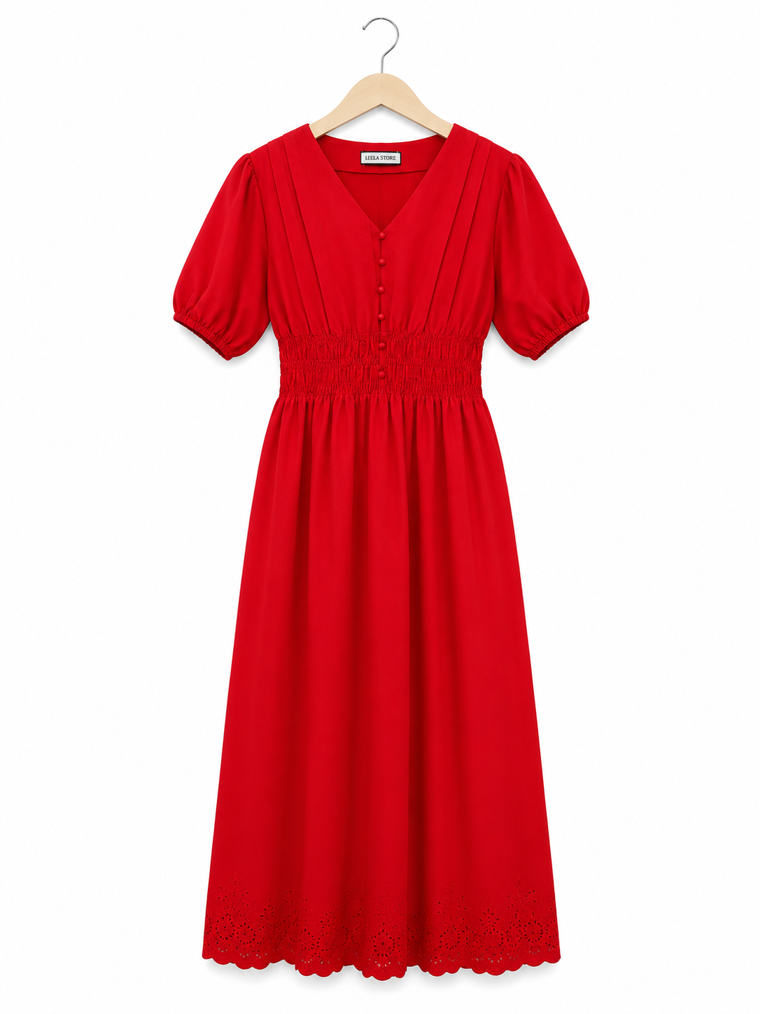 V Neck Long Lenth Dress