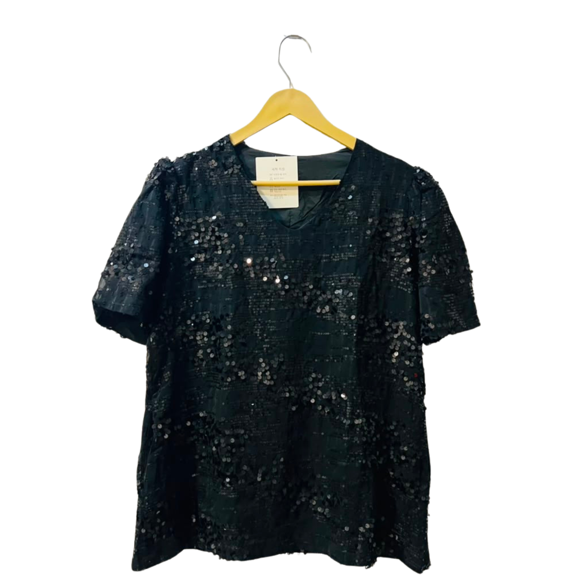 Embellished Sequined Regular Top