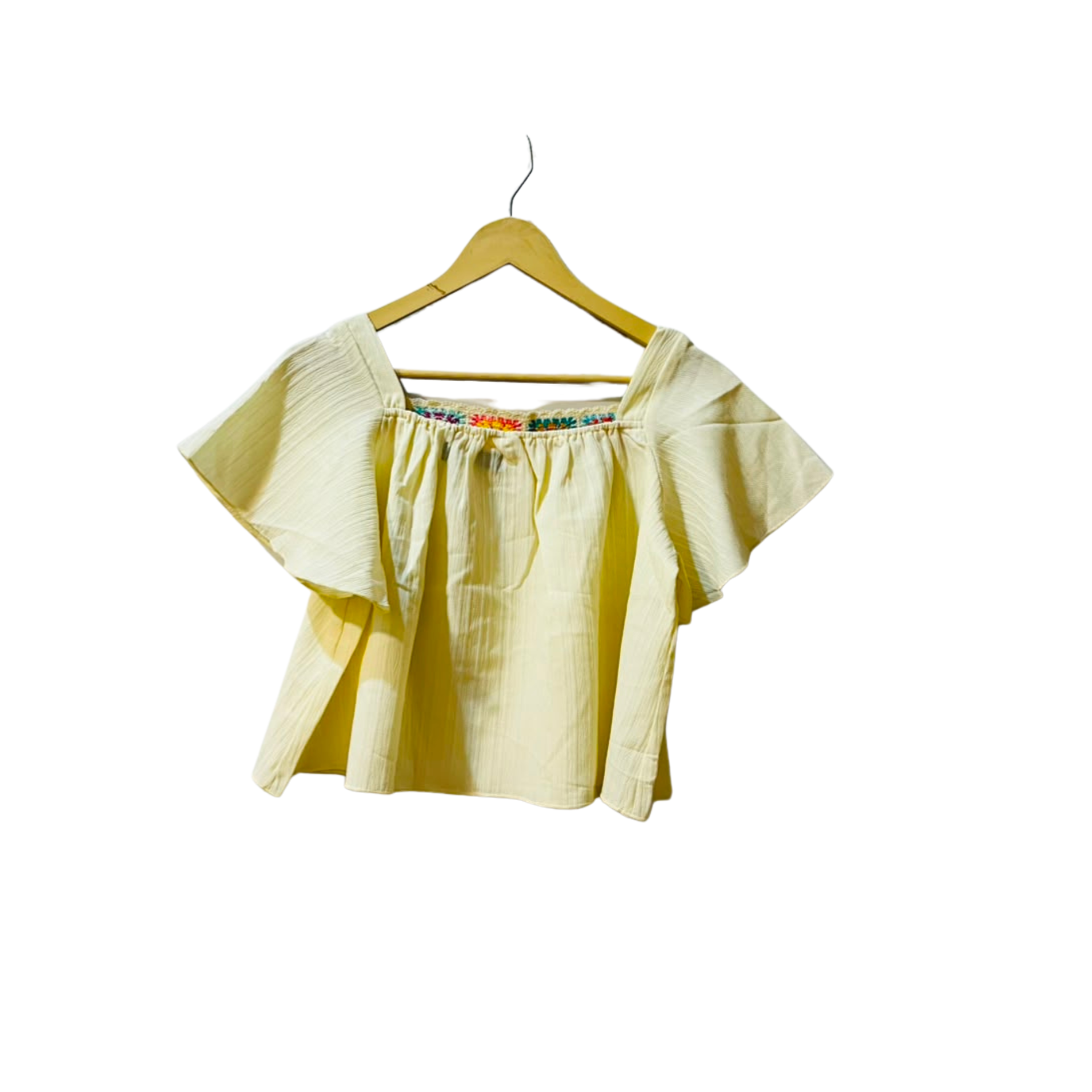 Top square neck