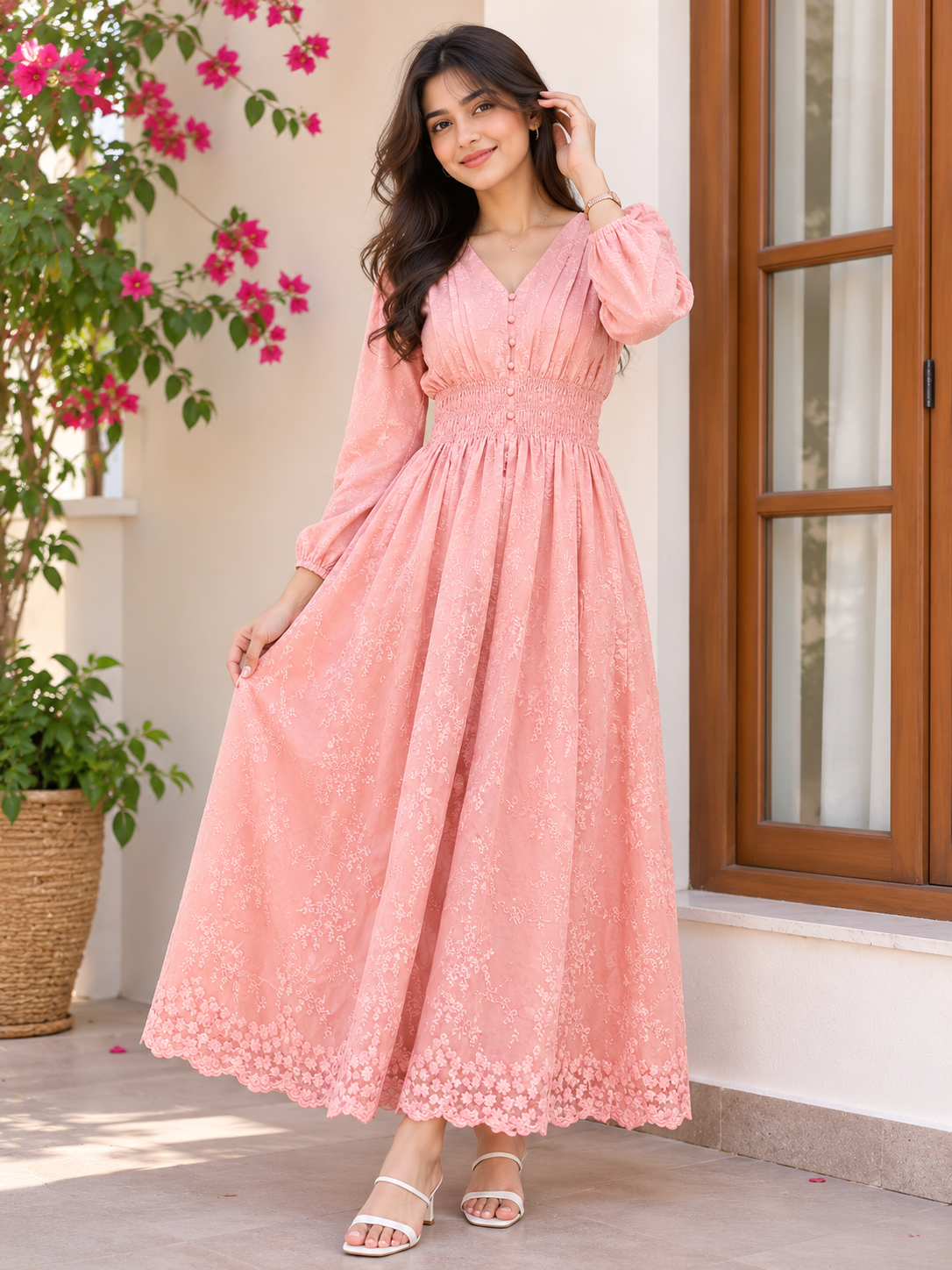 V-Neck Dress