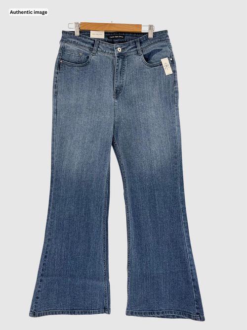 Ballbottom Cotton Jeans for Women