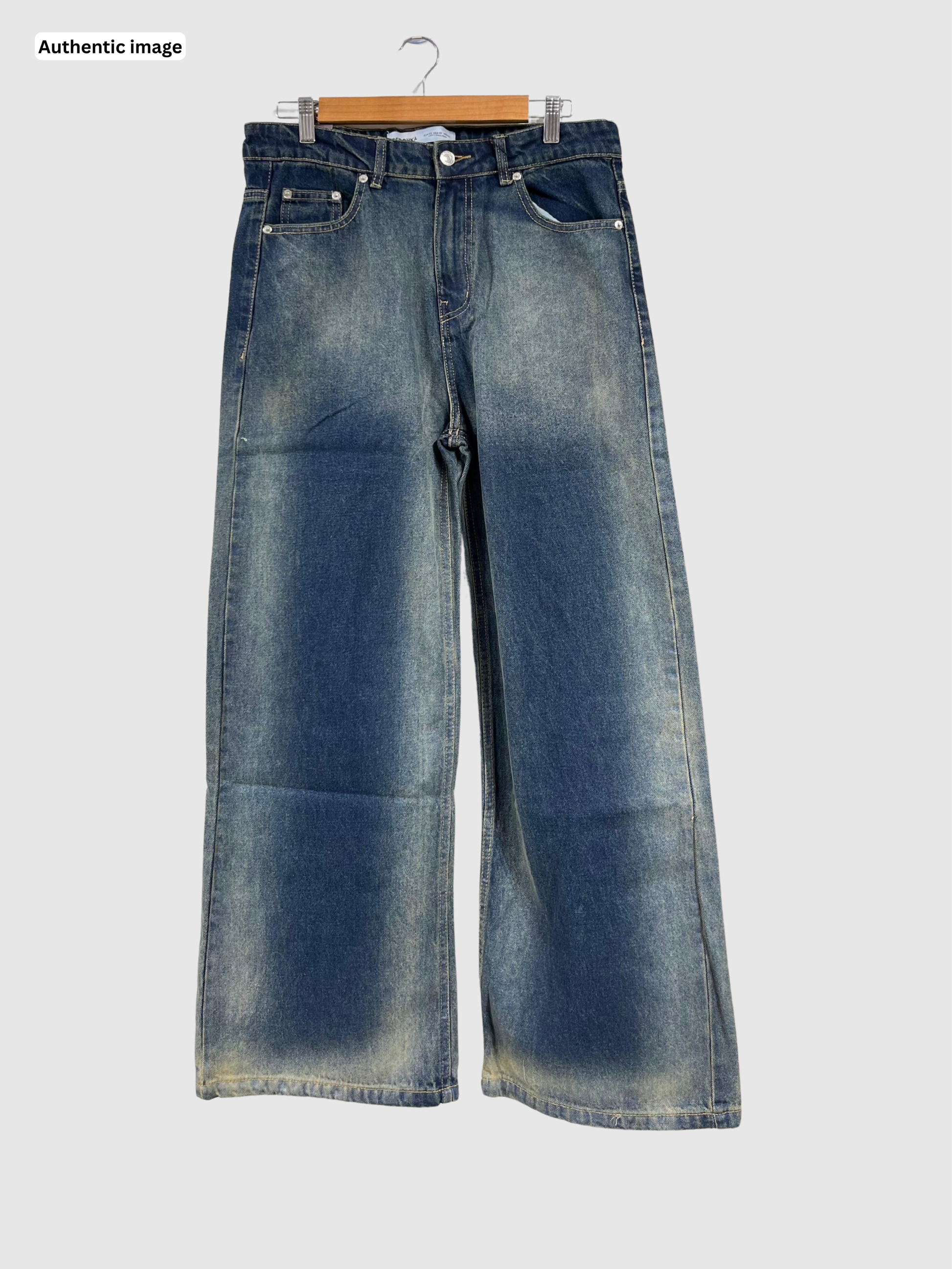 Denim Wide Leg Jeans for Women