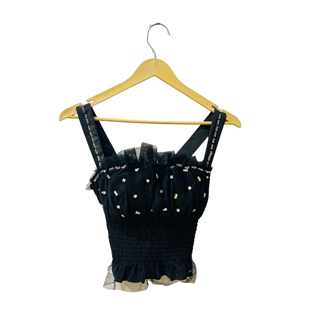 Black short Top