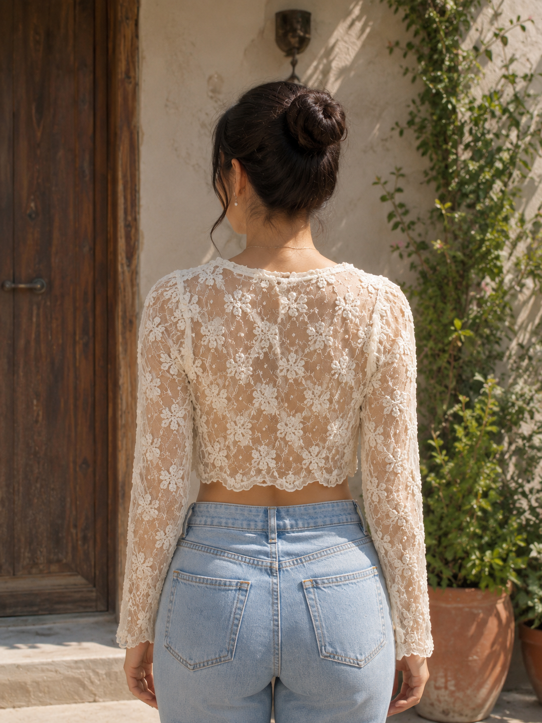 Net top button style