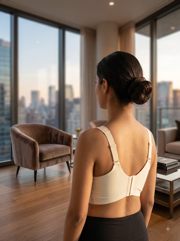 Seamless bra imported