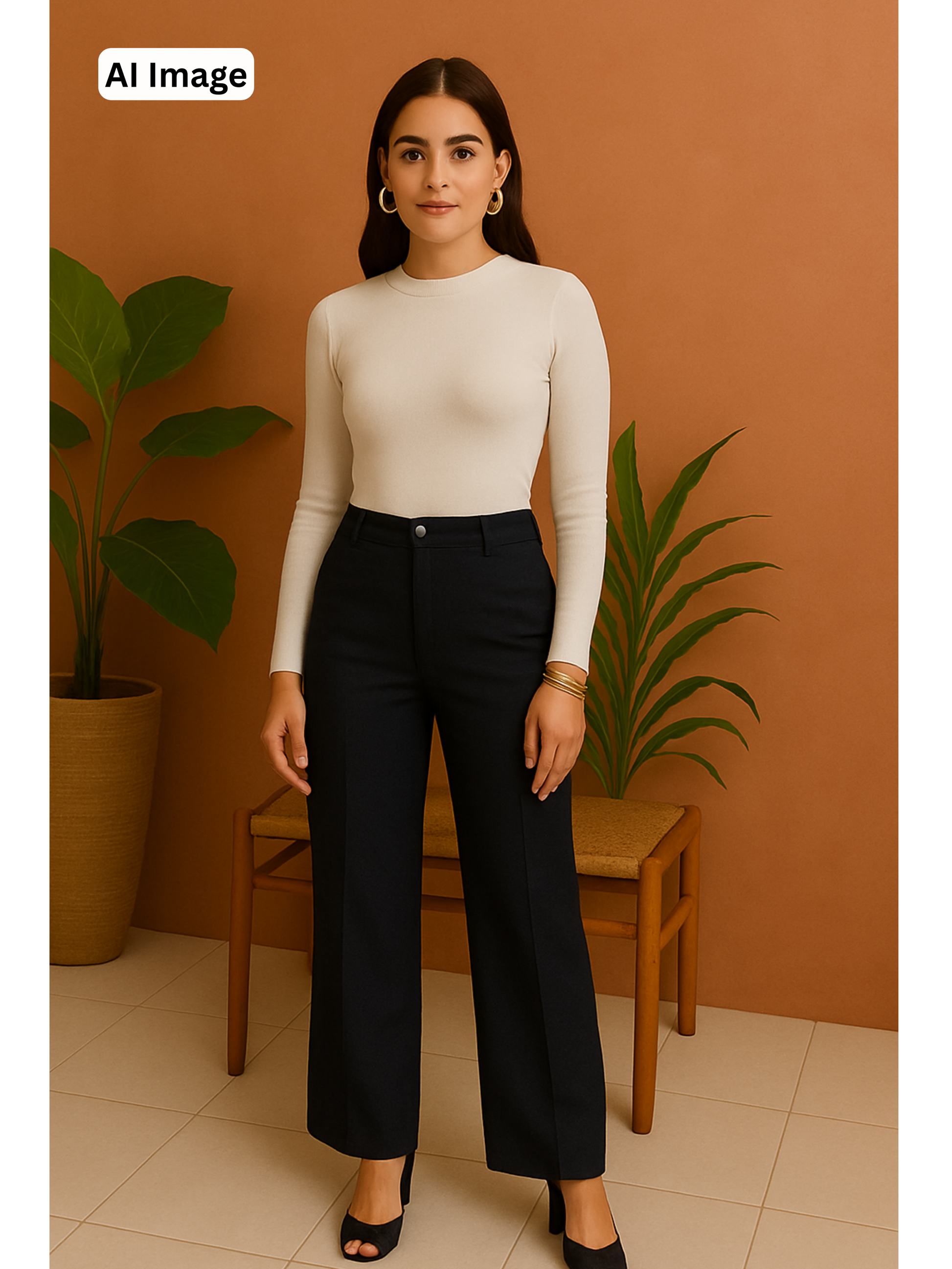 Office Formal Straight Fit Pant